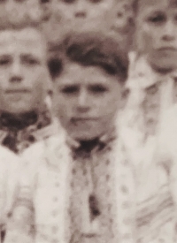 schoolboy Albín Strapko