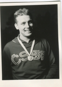 Vladimír Hopka, fotografia zhotovená koncom 50. alebo začiatkom 60. rokov 20. storočia