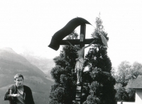 Kamarád Petr Václavík, Švýcarsko, 1968