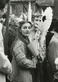 Witness on the procession of May 1, 1982, Bratislava