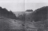 The Pokojka pastures. Here, the injured resistance fighter Murzin found his refuge with the Řezníček family for several weeks in January 1945