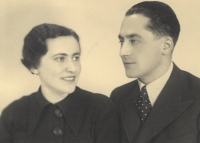 Strýc Pavel a teta Eliška Rotterovi, kteří nepřežili holokaust