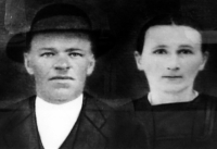 Anna and Jan Turýn, who were burnt in April 1945 by the Nazis in Prlov