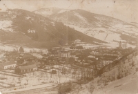 Rodná ves Lúky pod Makytou, nejspíš 20-30. léta 20. st.