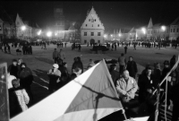 Ján Hollý - protests in Bardejov 1989