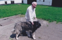 Na snímku vysmátý Zdeněk Tuček v hospodářství v Bučovicích, léto 2008/2009