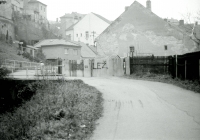 Nápis 'KSČ= LEŽ', listopad 1989, Chrudim