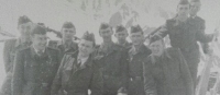 Emil Doboš among members of PTP, unidentified 