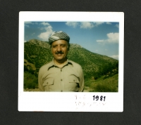 Abdul Rahman Ghassemlou v iráckém Kurdistánu, 1981