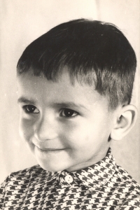 Dalibor Mierva in 1963, 4 years old 