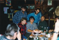 Greenhorns během turné po USA, 1990