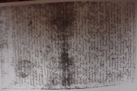 Dopis od otce Dušana Čurdy z legií z roku 1919