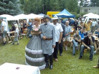 Dalibor Mierva na svatbě se svou druhou ženou Ivou rozenou Ulrichovou