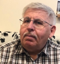 Pamětník během natáčení, 2020