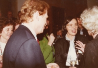 With Olga and Václav Havel, World Family Therapy Congress, 1991