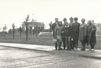 U Brandeburské brány, Berlín, 1964