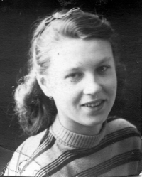 Milada Nováková v roce 1951