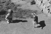 Jana na letním bytě, Krhanice, 1939