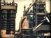 Nová huť Klementa Gottwalda v Ostravě v roce 1958