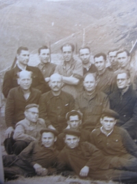 Vězni z pracovního tábora v Magadanu