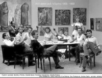 AVU ateliér prof. V. Sychry 1959/1960