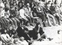 Senec 1974: Art group Degenerate Generation (V. Archleb, J. Budaj, B. Kraus, P. Sedala, A. Szabo).
