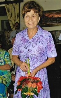 Anna Musilová, čestná občanka města Hranice na Moravě, 2005