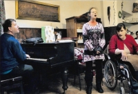 Koncert při vernisáži v Galerii, 2019