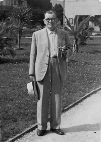Richard Svaček, otec Anny Musilové, Brno asi 1981