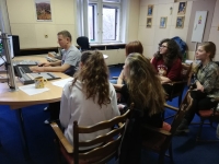 Žáci stříhají reportáž 