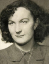 Zdena Hraběová, dobová fotografie