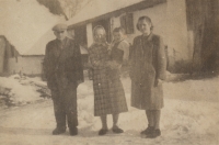 The last day in the cottage before moving out on February 25, 1956
