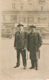 Adolf Loos and Jan Brummel, 1927