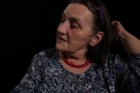 Witness in the studio during shooting, Bratislava February 2020