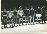 Boxers from the club Dukla Olomouc