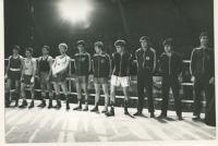 Tibor Puha (fourth from the left).