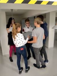 Žákovský tým v Archivu bezpečnostních složek