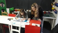 Animační workshop v Aeroškole pro tvorbu animovaného filmu o Janu Vývodovi. 