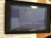 Ocenění Významný rodák z roku 2017