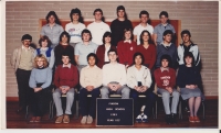 School photo (Adelaide 1983, last row second left)