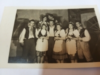 Z představení Muzikantská Liduška, kde Františka hrála