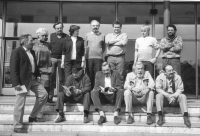 V porotě Festivalu české filmové komedie v Novém Městě nad Metují –  prof. Elmar Klos a Zdeněk Svěrák, scenárista českých filmů M. Formana a režisér Homolků Jaroslav Papoušek, režisér Zdeněk Podskalský, filmový historik Pavel Taussig, asi polovina 80. let