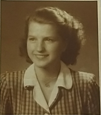 Františka Vlčková v roce 1950