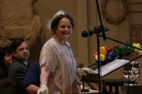 Jako ředitelka světového finále v Praze, 2004