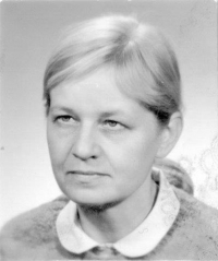 Začínající reportérka Jana Černohorská, snímek z roku 1963