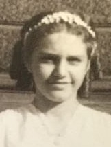 Věra Kyjovská v mládí 