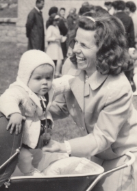 S dcerou Gabriele, 1969