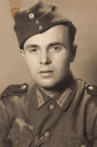 Her father in Wehrmacht uniform 