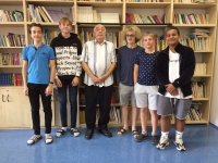 Radkin Honzák s týmem z projektu Příběhy našich sousedů. 