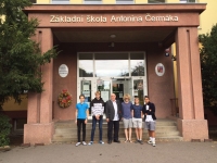 Radkin Honzák s týmem z projektu Příběhy našich sousedů. 